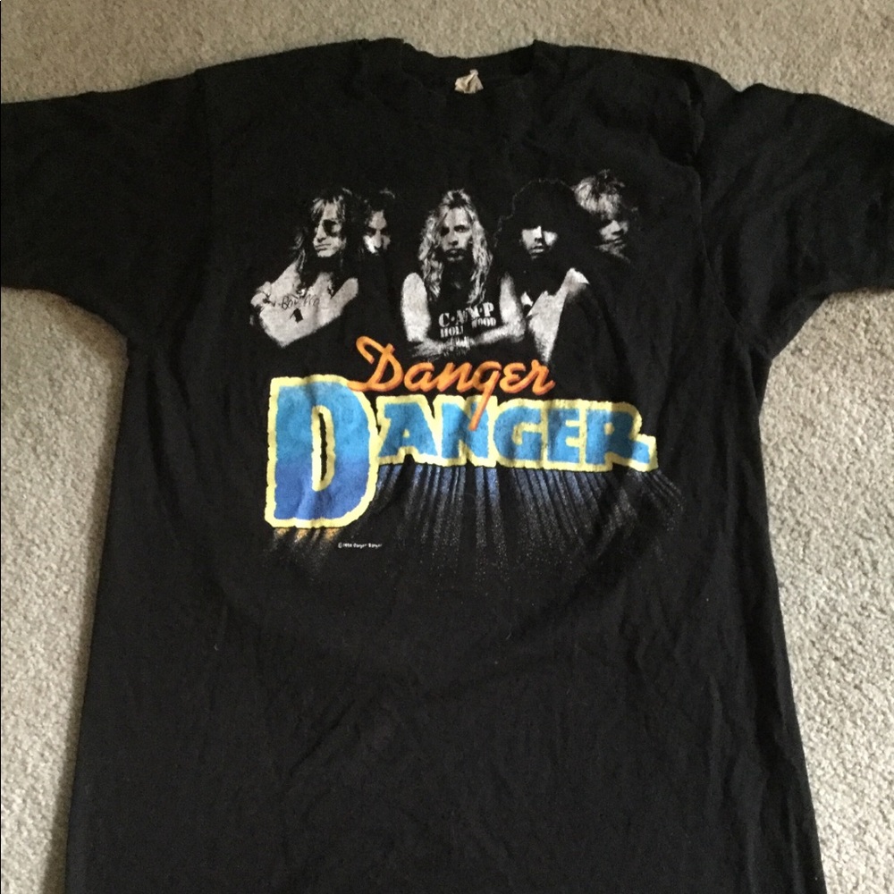 Danger Danger tour shirt. 1990.